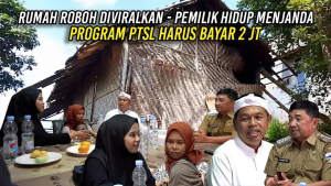 RUMAH ROBOH DIVIRALKAN | PEMILIK HIDUP MENJANDA ANAK 5 | PROGRAM PTSL HARUS BAYAR 2 JT