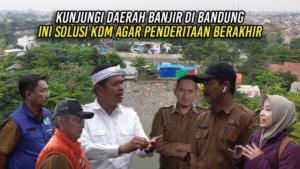 KUNJUNGI DAERAH BANJIR DI BANDUNG | INI SOLUSI KDM AGAR PENDERITAAN BERAKHIR