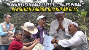 INI PENJELASAN PARA PENELITI GUNUNG PADANG | PENGUJIAN KARBON DILAKUKAN DI AS