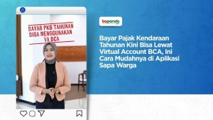 Bayar Pajak Kendaraan Tahunan Kini Bisa Lewat Virtual Account BCA, Ini Cara Mudahnya di Aplikasi Sapa Warga