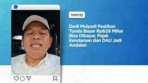 Dedi Mulyadi Pastikan Tunda Bayar Rp629 Miliar Bisa Dibayar, Pajak Kendaraan dan DAU Jadi Andalan