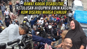 RAWAT KAKAK DISABILITAS – KETULUSAN HIDUPNYA BIKIN KAGUM | KDM DISERBU WARGA CIANJUR