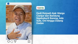 Dedi Mulyadi Ajak Warga Cianjur dan Bandung Ngabuburit Bareng, Ada Sule, Oni hingga Dalang Dadan
