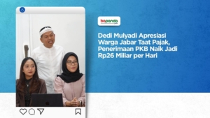 Dedi Mulyadi Apresiasi Warga Jabar Taat Pajak, Penerimaan PKB Naik Jadi Rp26 Miliar per Hari