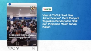Viral di TikTok Soal ‘Kas Jabar Boncos’, Dedi Mulyadi Tegaskan Pendapatan Naik dan Pinjaman Masih Tahap Kajian