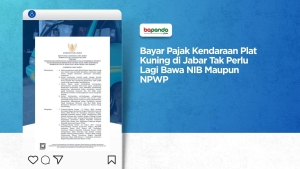 Bayar Pajak Kendaraan Plat Kuning di Jabar Tak Perlu Lagi Bawa NIB Maupun NPWP