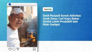 Dedi Mulyadi Soroti Aktivitas Anak Desa: Cari Kayu Bakar Dinilai Lebih Produktif dari Main Gadget