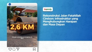 Rekonstruksi Jalan Fatahillah Cirebon: Infrastruktur yang Menghubungkan Harapan dan Masa Depan