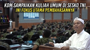 KDM SAMPAIKAN KULIAH UMUM DI SESKO TNI | INI FOKUS UTAMA PEMBAHASANNYA