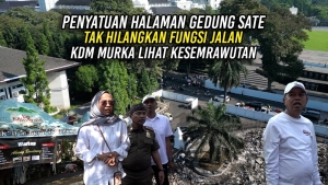 PENYATUAN HALAMAN GEDUNG SATE TAK HILANGKAN FUNGSI JALAN | KDM MURKA LIHAT KESEMRAWUTAN