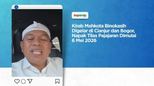 Kirab Mahkota Binokasih Digelar di Cianjur dan Bogor, Napak Tilas Pajajaran Dimulai 6 Mei 2026