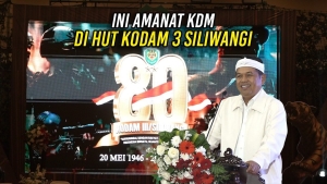 Ini Amanat KDM Di HUT Kodam 3 Siliwangi