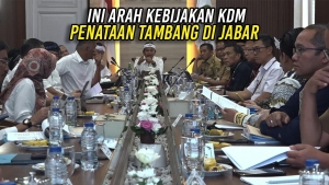 INI ARAH KEBIJAKAN KDM PENATAAN TAMBANG DI JABAR