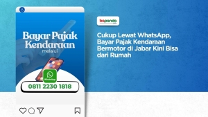 Cukup Lewat WhatsApp, Bayar Pajak Kendaraan Bermotor di Jabar Kini Bisa dari Rumah