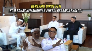 BERTEMU DIRUT PLN | KDM BAHAS KEMANDIRIAN ENERGI BERBASIS EKOLOGI