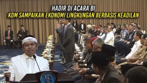HADIR DI ACARA BI | KDM SAMPAIKAN EKONOMI LINGKUNGAN BERBASIS KEADILAN