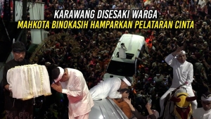 KARAWANG DISESAKI WARGA | MAHKOTA BINOKASIH HAMPARKAN PELATARAN CINTA