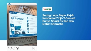 Sering Lupa Bayar Pajak Kendaraan? bjb T-Samsat Punya Solusi Cicilan dan Debet Otomatis