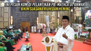 INI PESAN KDM DI PELANTIKAN PB MATHLA’UL ANWAR | BIKIN SUASANA RIUH DAN HENING