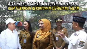 AJAK WALKOT – CAMAT DAN LURAH NAIK ANGKOT | KDM TUNJUKAN KEKUMUHAN SEPANJANG JALAN