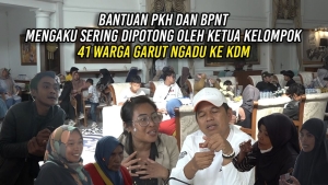BANTUAN PKH DAN BPNT MENGAKU SERING DIPOTONG OLEH KETUA KELOMPOK | 41 WARGA GARUT NGADU KE KDM