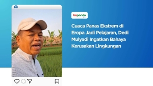 Cuaca Panas Ekstrem di Eropa Jadi Pelajaran, Dedi Mulyadi Ingatkan Bahaya Kerusakan Lingkungan
