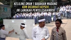 INI KELILING SMAN 1 BABAKAN MADANG | KDM DICURHATI KEPSEK | INI LANGKAH PENYELESAIANNYA