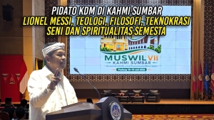 PIDATO KDM DI KAHMI | LIONEL MESSI | TEOLOGI | FILOSOFI | TEKNOKRASI | SENI & SPIRITUALITAS SEMESTA