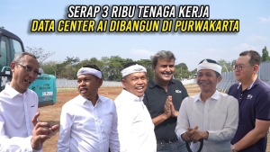 SERAP 3 RIBU TENAGA KERJA | DATA CENTER AI DIBANGUN DI PURWAKARTA