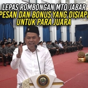lepas rombongan mtq jabar