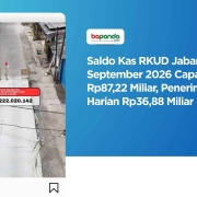 saldo kas 8 september 26