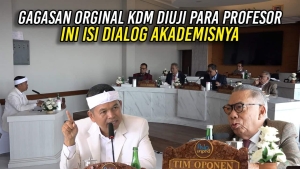 GAGASAN ORIGINAL KDM DIUJI PARA PROFESOR | INI ISI DIALOG AKADEMISNYA