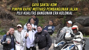 GAYA SANTAI KDM PIMPIN RAPAT MOTIVASI PEMBANGUNAN JALAN | PUJI KUALITAS BANGUNAN ERA KOLONIAL