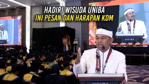 HADIRI WISUDA UNIBA | INI PESAN DAN HARAPAN KDM