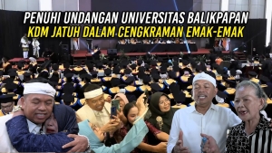 PENUHI UNDANGAN UNIVERSITAS BALIKPAPAN | KDM JATUH DALAM CENGKRAMAN EMAK-EMAK